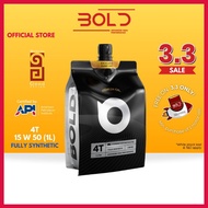 BOLD X Afton 4t 15w50 1L fully synthetic MA2 motorcycle engine oil