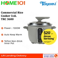 Toyomi Commercial Rice Cooker 3.6L TRC 3600