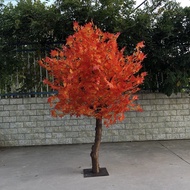 Large Tree Props Hotel Modeling Landscape Tree Tree Shopping Mall Decoration Maple Tree Fake Leaf Tr