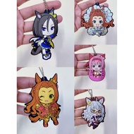 Preloved keychain RK4 Uma Musume: Pretty Derby Kawakami Haru Urara Biwa Hayahide