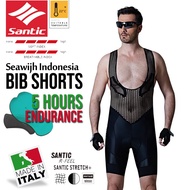 Santic Bib Endurance Italy Gravel Road Bike Padding Pants Original