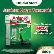 Anlene Actifit 3X Susu Bubuk Dewasa Cokelat 580g - Nutrisi Tinggi Kalsium Untuk Tulang Sendi dan Oto