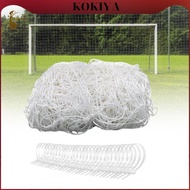 [AlmenclaabMY] Soccer Goal Net Replacement And Soccer Straps Soccer Net for 12 Feet X 6 Feet for