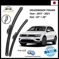 MR WIPER VOLKSWAGEN TIGUAN ALLSPACE AD (2017-2022) MR WIPER JAPAN TECHNOLOGY WIPER BLADE WINDSCREEN 