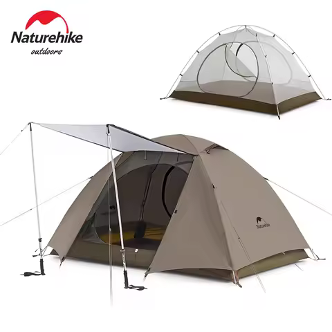Naturehike Cloud River 2 3 Person Tent Double Layer Waterproof Camping Tents Ultralight Outdoor Larg