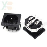 AC Power Socket Product Socket with Iron Frame DX-120 Terminal Socket Three-Core Socket Power Socket