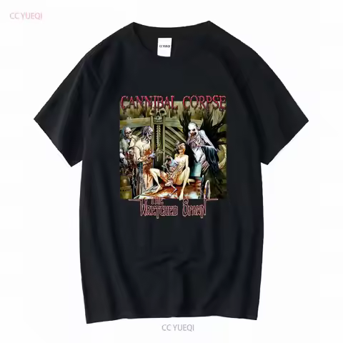 Vintage 2004 Cannibal Corpse Tour T Shirt The Wretched Spawn vintage Washed fashion graphic Top For