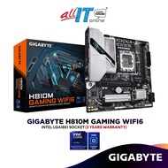 Gigabyte H810M GAMING WIFI6 DDR5 Micro ATX (mATX) Intel LGA1851 Gaming Motherboard | Support Intel C