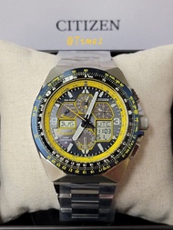 Citizen Promaster Blue Angels 藍天使 JY8125-54L 飛機師錶 可計算導航 飛行距離 藍寶石鏡 Sapphire 光動能電波錶 200米防水 錶徑45.7mm