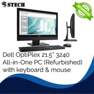 Dell OptiPlex 21.5” 3240 All-in-One PC (Refurbished) with keyboard & mouse