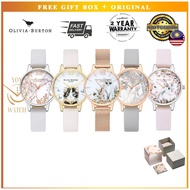 【Original Olivia Burton】Women's watch Leather strap OB quartz watch Fashion casual watches