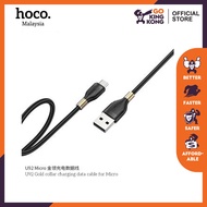 HOCO Kabel Data Pengecas Mikro HOCO U92 Gold COLLAR