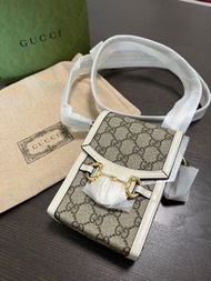 全新 NEW Gucci Horsebit 1955 Mini Bag 手機袋