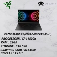 RAZER BLADE 15 I7-11800H 32GB 1TB SSD RTX3080 GAMING LAPTOP
