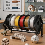 3D Printer Filament Holder Rack Multi Spool Stand for PLA PETG ABS Printing Filament Storage Organiz