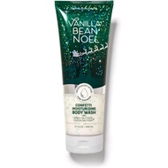 BATH & BODY WORKS BBW VANILLA BEAN NOEL VBN MOISTURIZING BODY WASH WITH SHEA BUTTER + COCOA BUTTER V