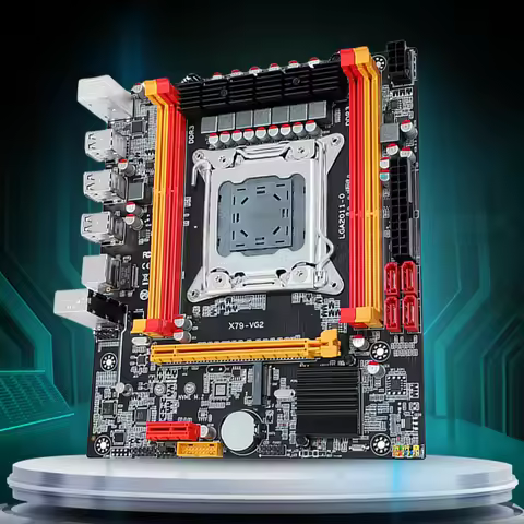 X79 Computer Motherboard NVME M.2 SSD LGA 2011 Desktop Mainboard PCI-E 16X PC Motherboards Support D