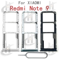For Xiaomi Redmi Note 9 Sim Card Tray Slot Holder Card Holder Reader SD Slot Adapter Replacement Par