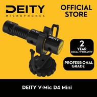 Deity Microphones V-Mic D4 Mini Ultracompact Camera-Mount Shotgun Microphone