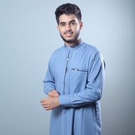 PRIA New JUBAH GAMIS GAMIS APPAREL JABAL JB-2 Men Long Sleeve Cuff