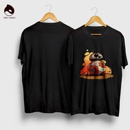 [[Ready Stock]] Marvel Robot Droid Cotton PLUS SIZE graphic tees couple T-shirt