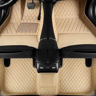 Custom Floor Mats for Mercedes Benz EQS 2022 2023 Years Artificial Leather Carpet Interior Car Acces