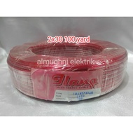 Transparent cable 2x30 100 yards cable 2x30 100 yards