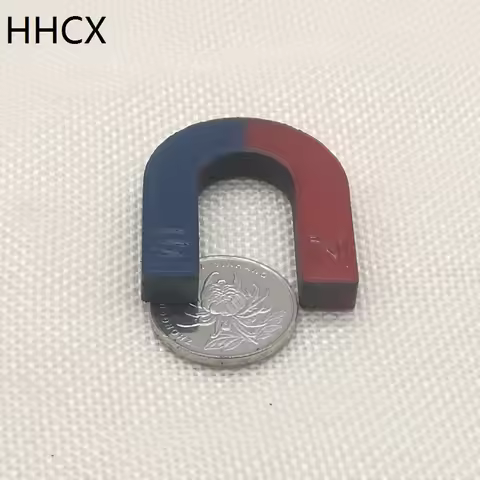 1PCS/LOT Y10 Teaching Tool Magnet Horseshoe Magnet N S 42*36*10*7 mm Bar Type Magnet 42mm x 36mm x 1