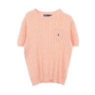 【二手，A級】Polo Ralph Lauren 女士短袖麻花針織棉毛衣