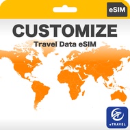 Customise Travel Data eSIM | eTravel