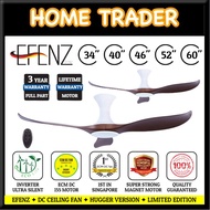 【 EFENZ 】✦ DC CEILING FAN ✦ HUGGER VERSION ✦ LIMITED EDITION ✦ WHITE DUTCH COCOA