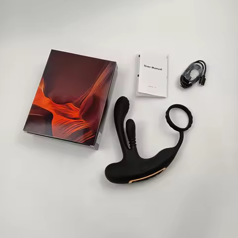 10 Mode Vibration Buttocks Plug Prostate Massager Stimulator Anal Vibrator 3 Motor Vibration Telesco