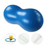 Peanut Shape Inflatable Thicken Gym Fitness Training Yoga Pilates Massage Ball