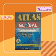 Atlas GLOBAL JUMBO 128 Colored HVS Pages Indonesian World Map ANUGERAHILMU/