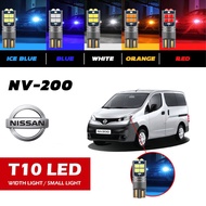 1PC Nissan NV-200 T10/W5W Car Small Headlight Dome Light Car Boot License Plate Lampu Senja Kereta