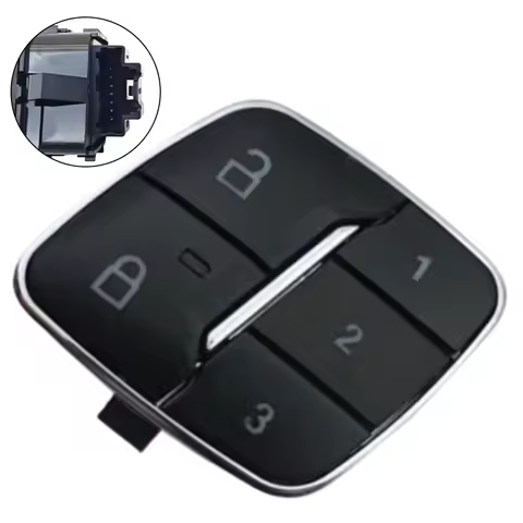 Replacement Power Seat Adjust Switch Driver Door BB5Z14776AA BB5T14776AC Compatible For Ford Escape 