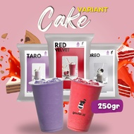 Gouter - Bubuk Minuman Rasa Varian Kue 250gr Regular Mix Gula dan Creamer / Serbuk Minuman Rasa Red 