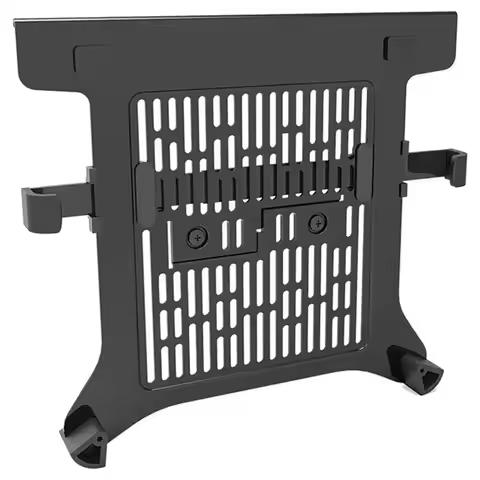C-Convenient-New FP-2 Laptop Mount Tray Laptop Holder Mount Vented Notebook Tray Expandable Clamps F