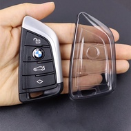 Fit for BMW x3 car key case ix3 2018-2024 year transparent car key case accessories