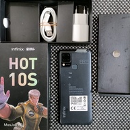 INFINIX HOT 10s 4/64 SECOND FULLSET ORI