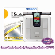 Omron Body Composition Monitor HBF-375 ออมรอน เครื่องชั่งน้ำหนัก เครื่องวัดดัชนีมวลกาย EE 2204 เครื่