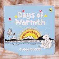 (ZELOLICOLLECTION) Days of Warmth Boardbook Children's Story Book 3-5 Years