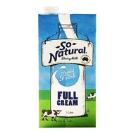 So Natural UHT Milk - Full Cream 1L