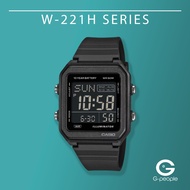 CASIO W-221H-1BV / W-221H-1B / W-221H DIGITAL WATCH 100% ORIGINAL