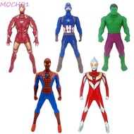 MOCHO1 Action Figure Figure Toy 17cm Iron Man Captain America Super Hero Dolls Hulk Collection Model