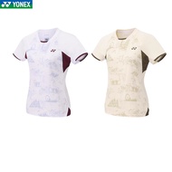 2025 New women's small flutter sleeve badminton jersey T-shirt breathable quick-drying fashion tops