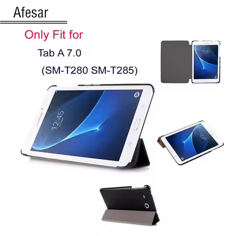 Tab A6 7.0" inch Cover Case For Samsung Galaxy Tab A6 7.0 SM-T280 SM-T285 Ultra Slim PU Leather Smar