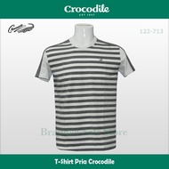 T-shirt/ Crocodile Motif T-Shirt 122-713