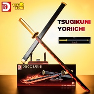 Đồ Chơi Lắp Ráp Kiểu LEGO Mô Hình Thanh Kiếm TSUGIKUNI YORIICHI Kimetsu No Yaiba DK1522 Với 656 Mảnh
