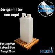 1 Liter Non-seal Jerry Can/1 Liter Natural Non-seal Jerry Can (Free Packing Bubble wrap)